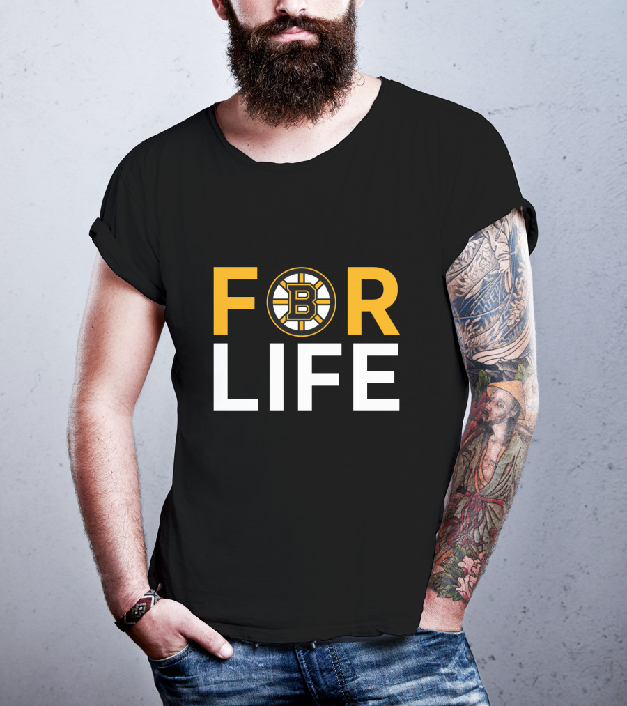 Boston Bruins For Life Enthusiasts T-Shirt