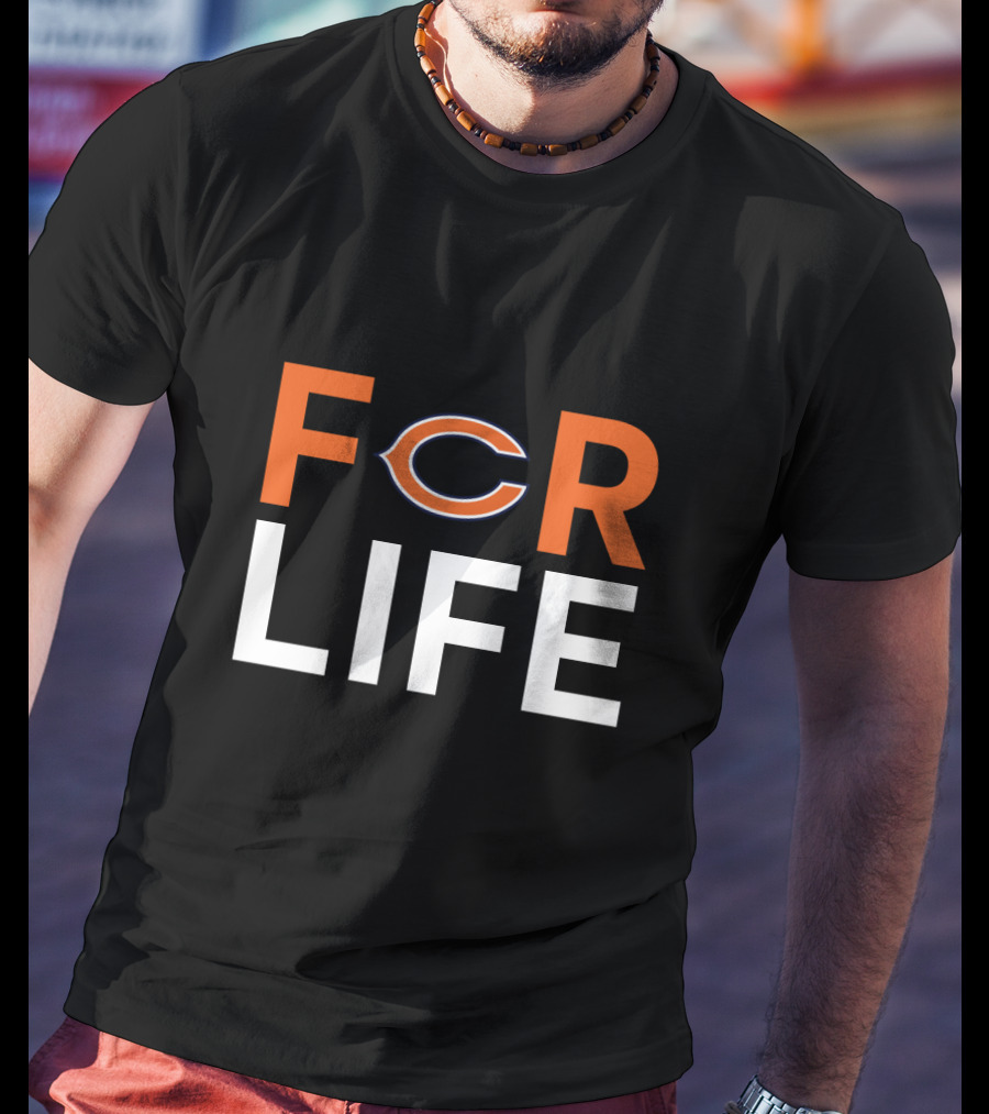 Chicago Bears C Logo For Life T-Shirt