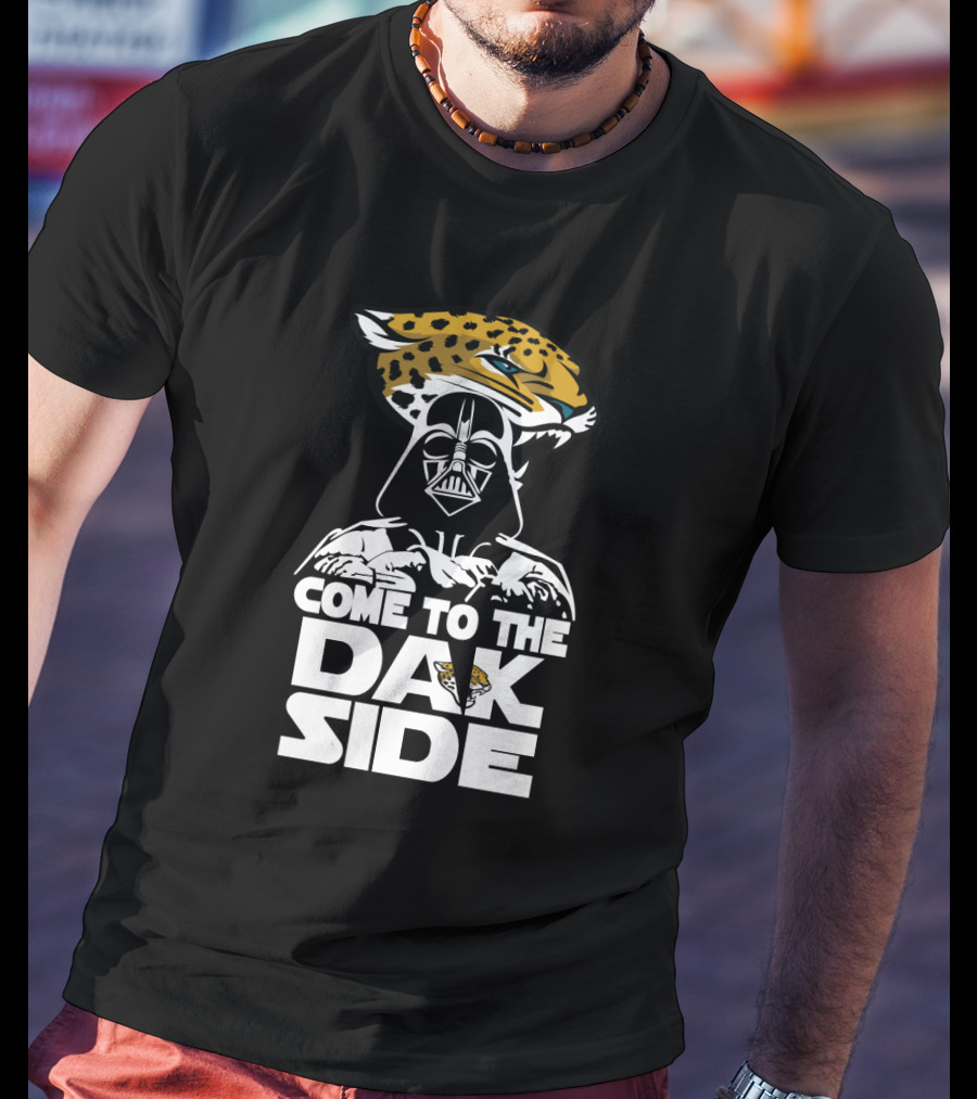 Come To The Dark Side Darth Vader Jacksonville Jaguars Fans T-Shirt