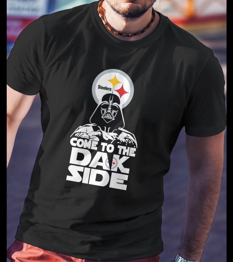 Darth Vader Come To The Dark Side Steelers Fans T-Shirt