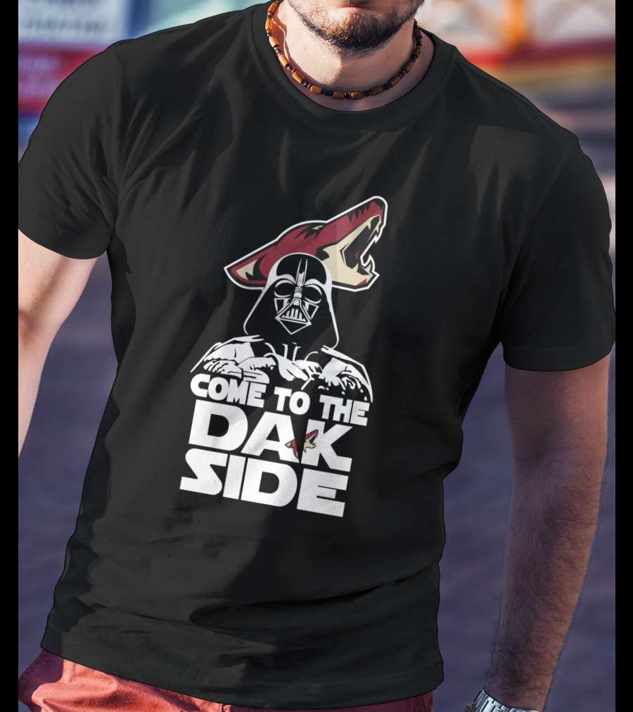 Darth Vader Come To The Dark Side Arizona Coyotes Fans T-Shirt