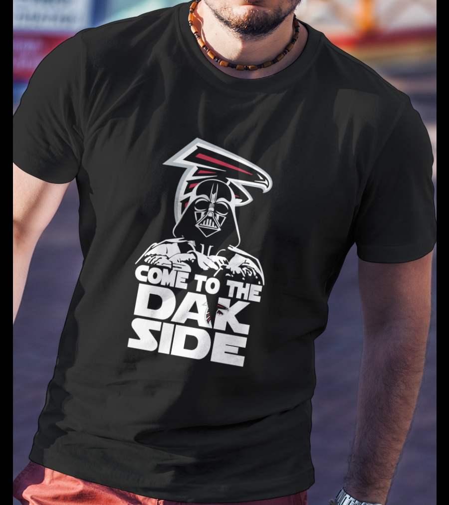 Come To The Dark Side Darth Vader Atlanta Falcons Fans T-Shirt