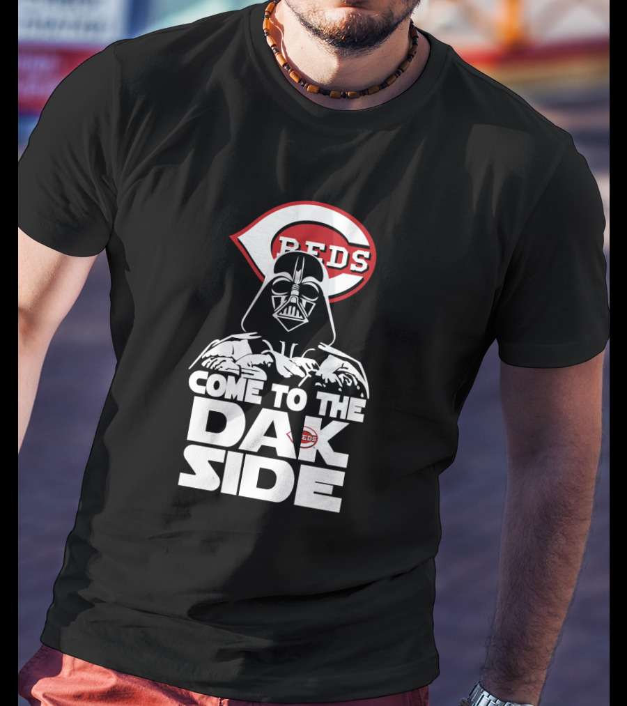 Cincinnati Reds Come To The Dark Side Darth Vader Fans T-Shirt