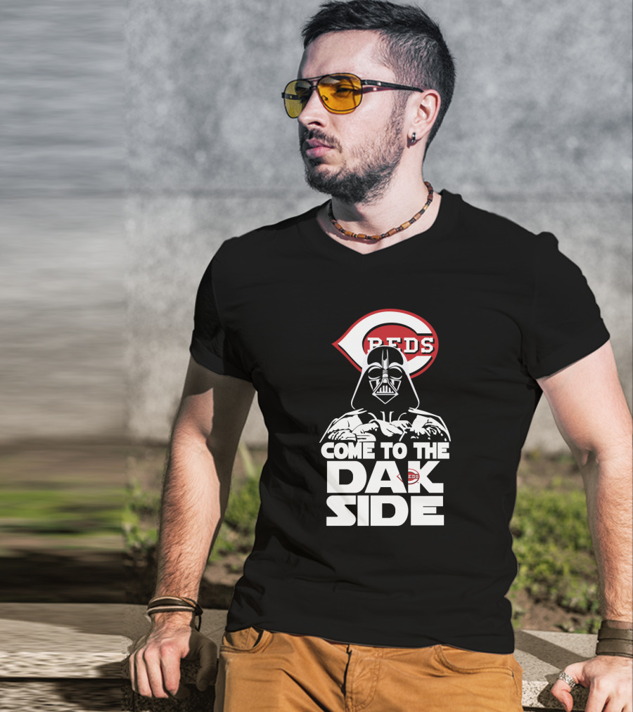 Cincinnati Reds Come To The Dark Side Darth Vader Fans T-Shirt