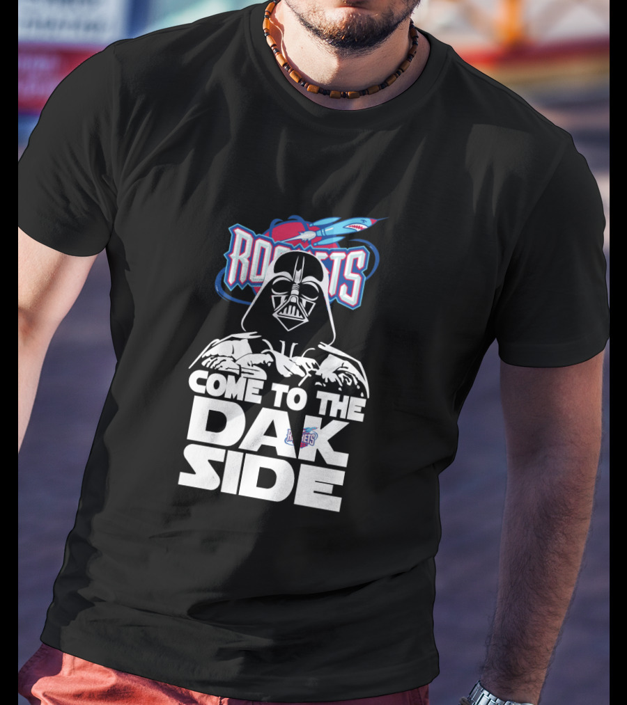 Darth Vader Come To The Dark Side Houston Rockets Fans T-Shirt