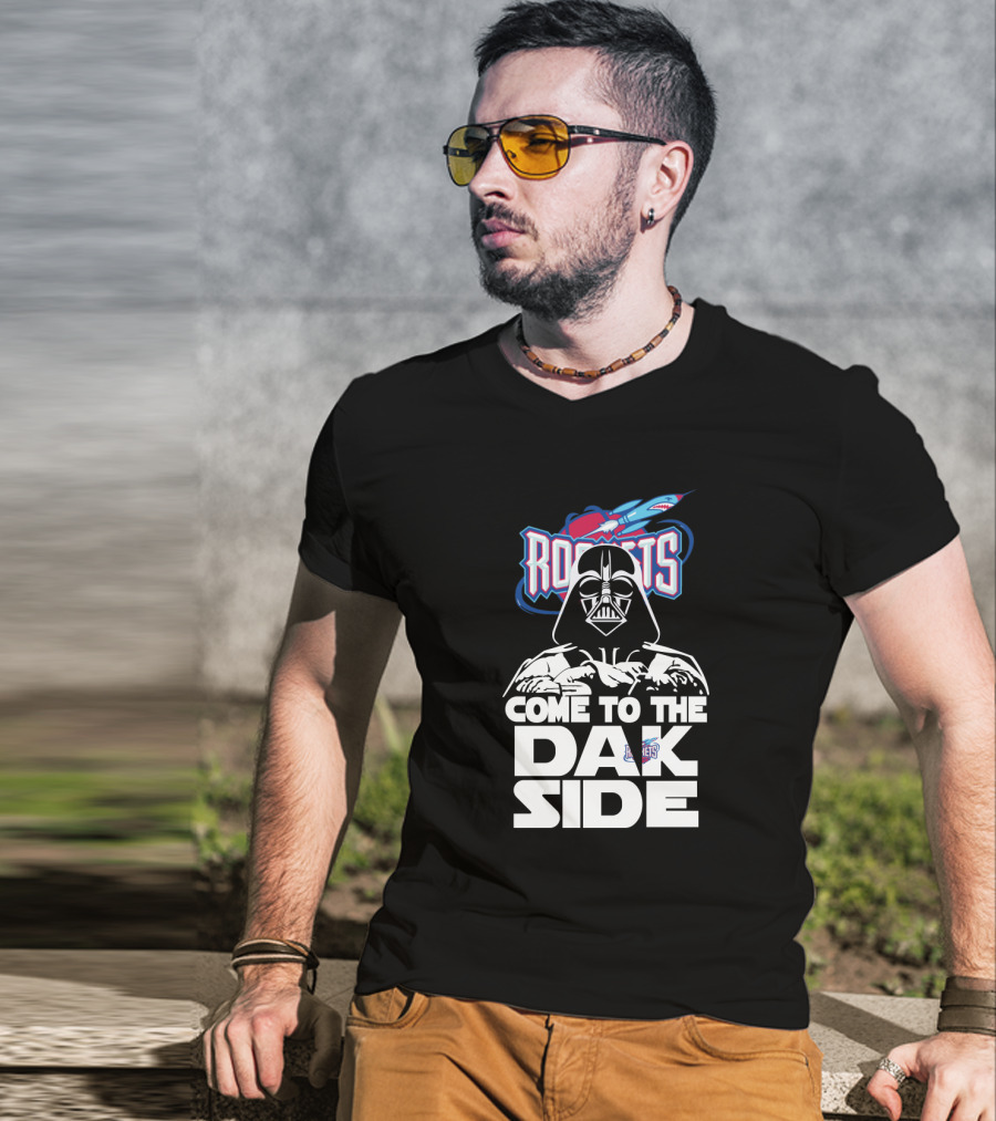 Darth Vader Come To The Dark Side Houston Rockets Fans T-Shirt