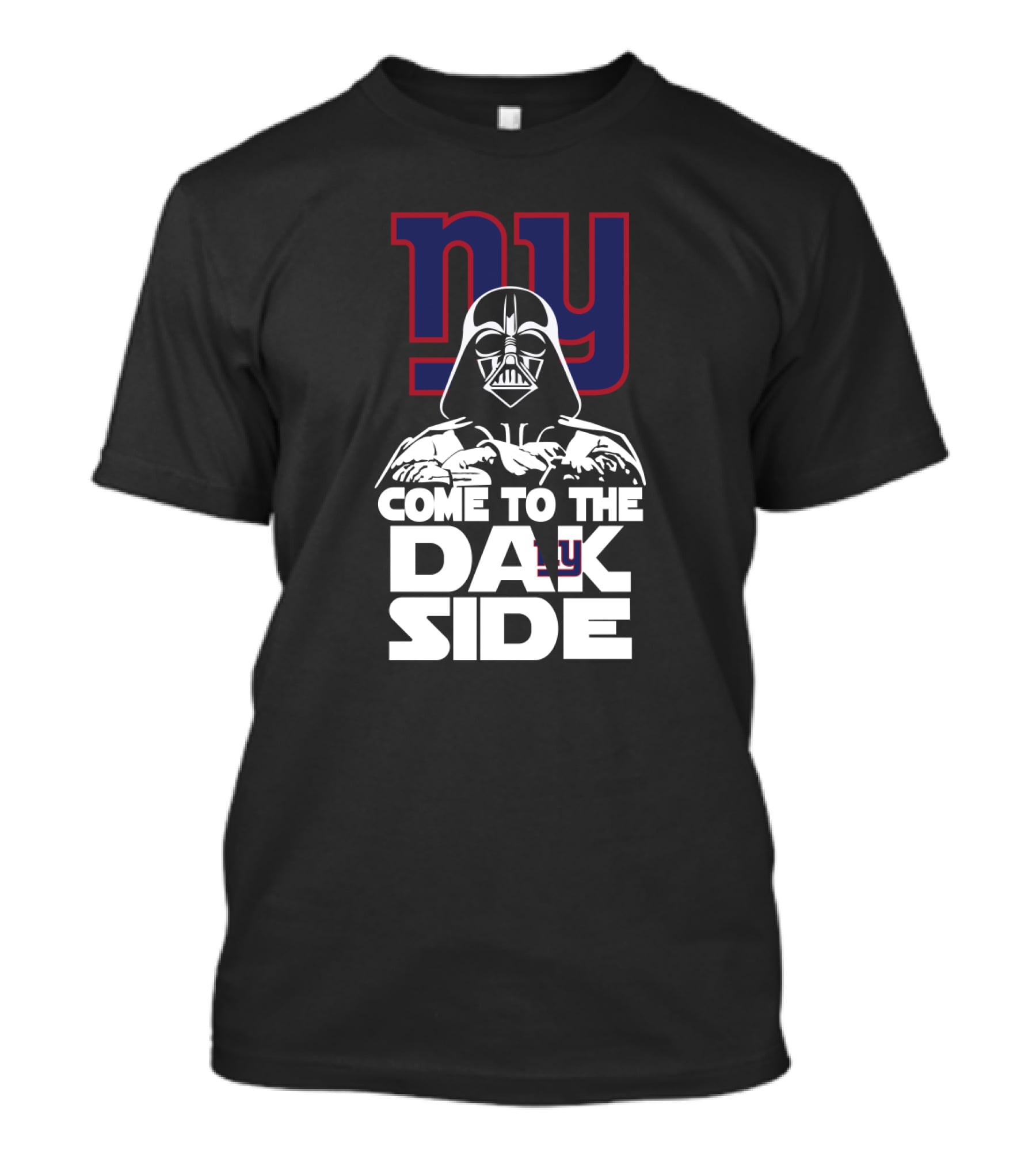 Darth Vader Come To The Dark Side Ny Giants Fans T-Shirt