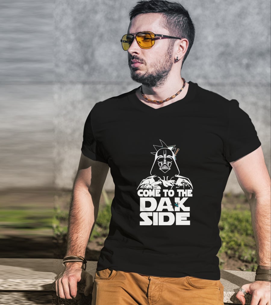Come To The Dak Side Darth Vader San Jose Sharks Fans T-Shirt
