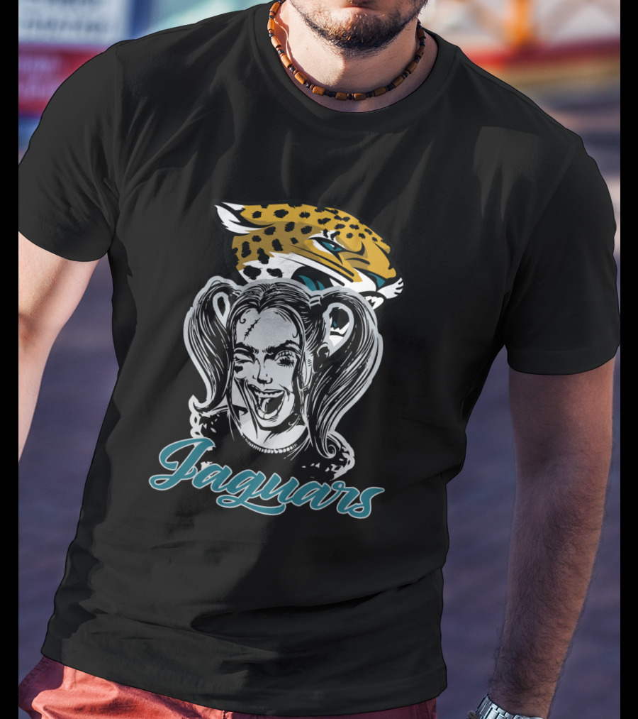 Harley Quinn Jacksonville Jaguars T-Shirt