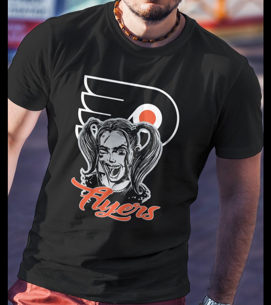 Harley Quinn Philadelphia Flyers Fans T-Shirt