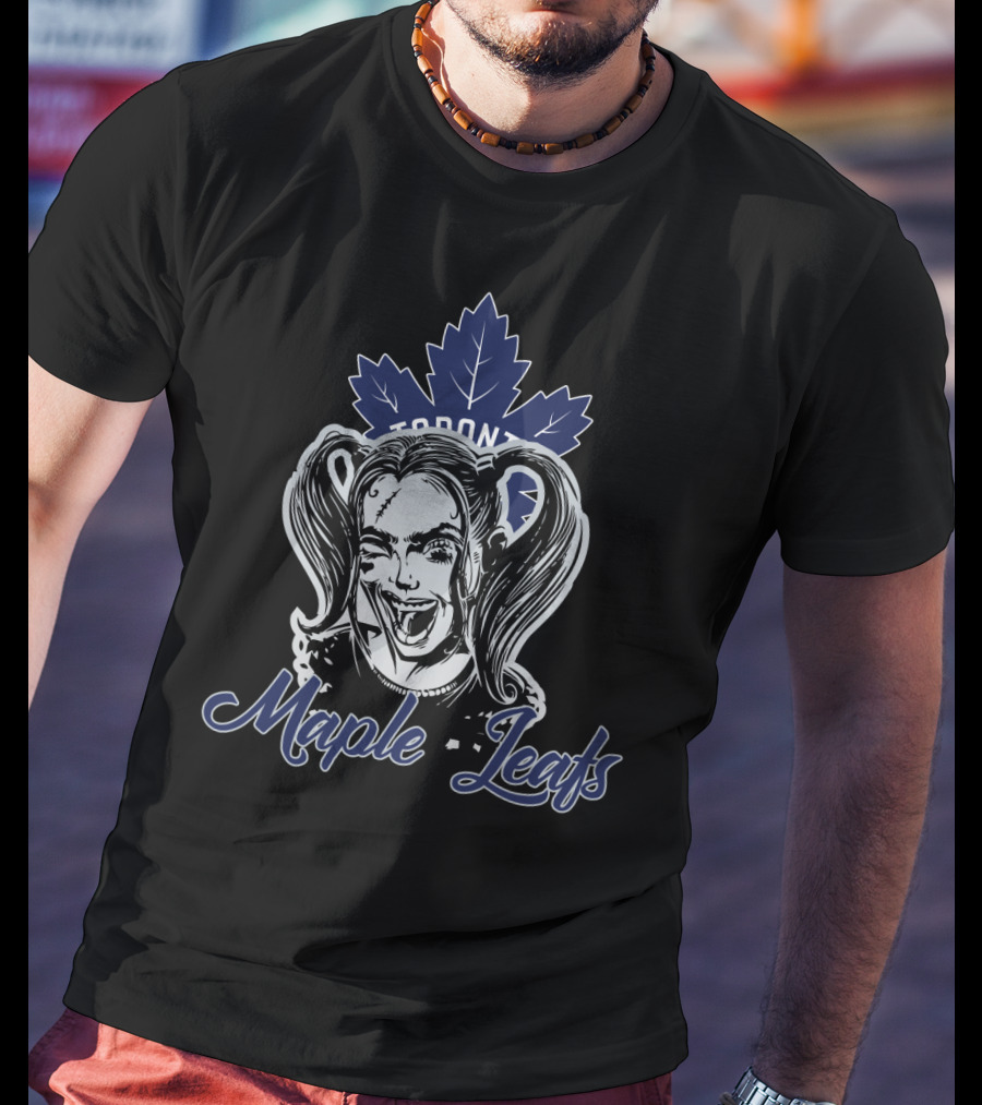 Toronto Maple Leafs Harley Quinn Fans T-Shirt