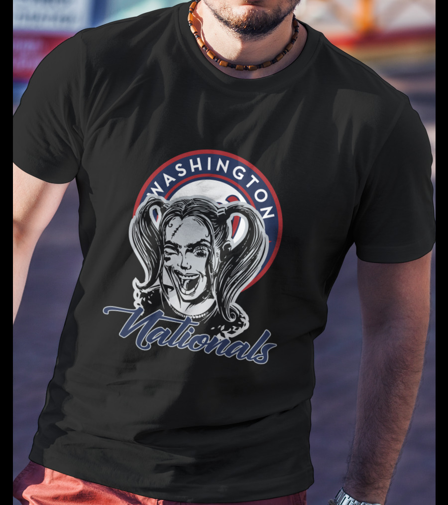 Washington Nationals Harley Quinn Fan T-Shirt