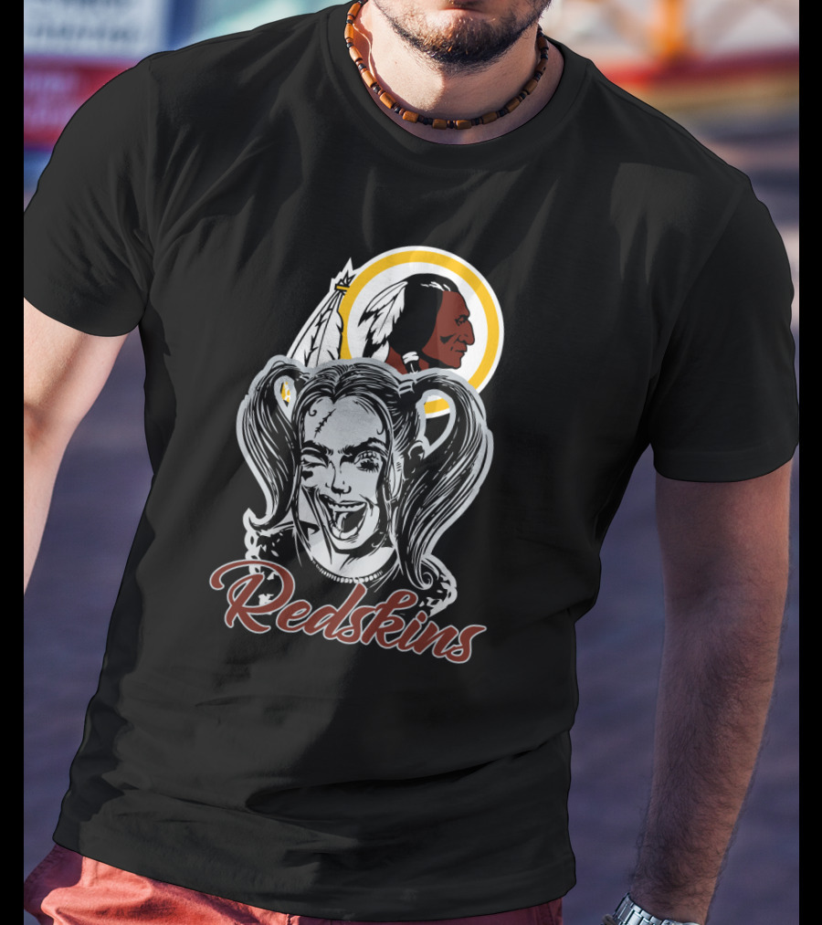 Redskins Fans Harley Quinn T-Shirt