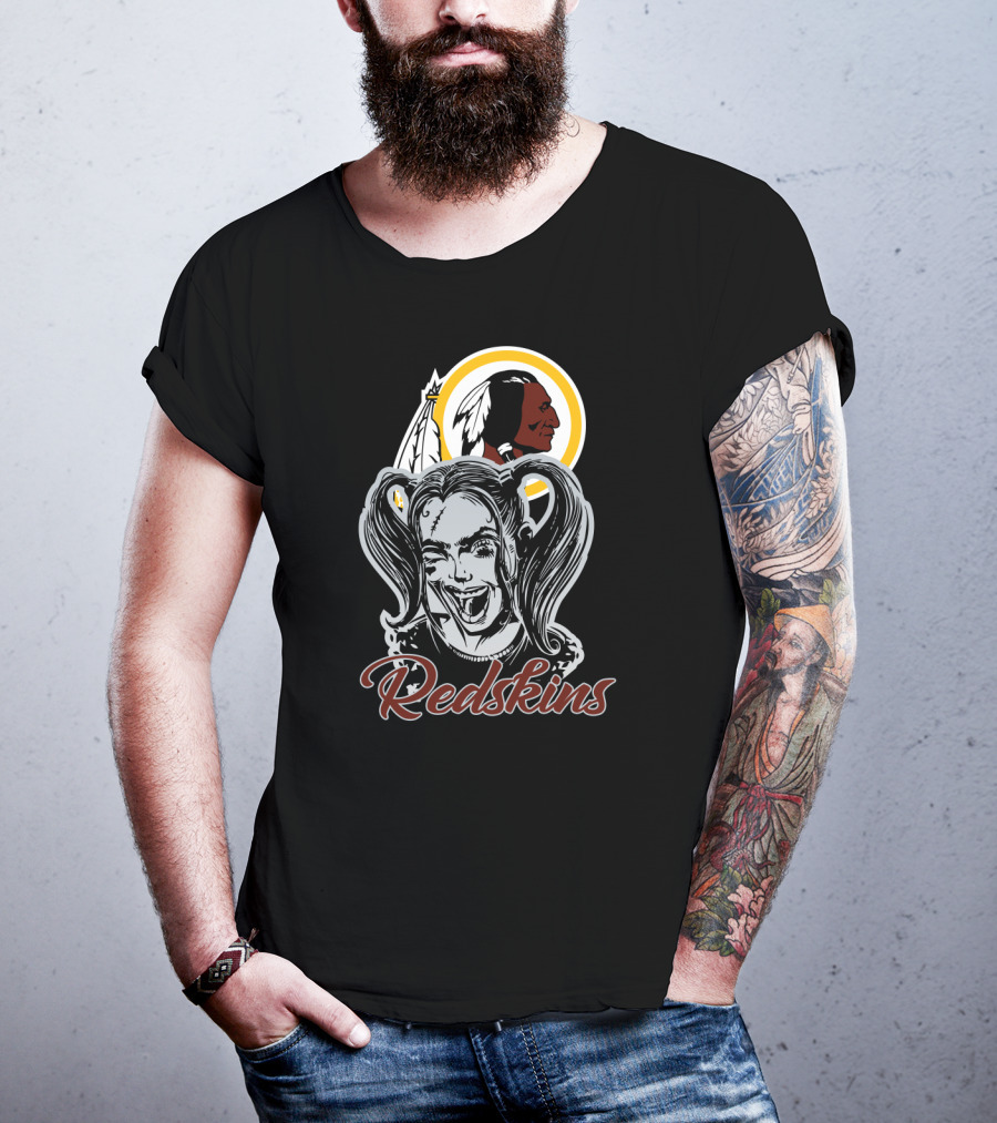 Redskins Fans Harley Quinn T-Shirt