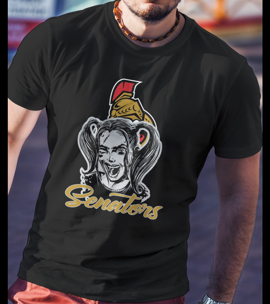 Harley Quinn Ottawa Senators Fans Senators T-Shirt