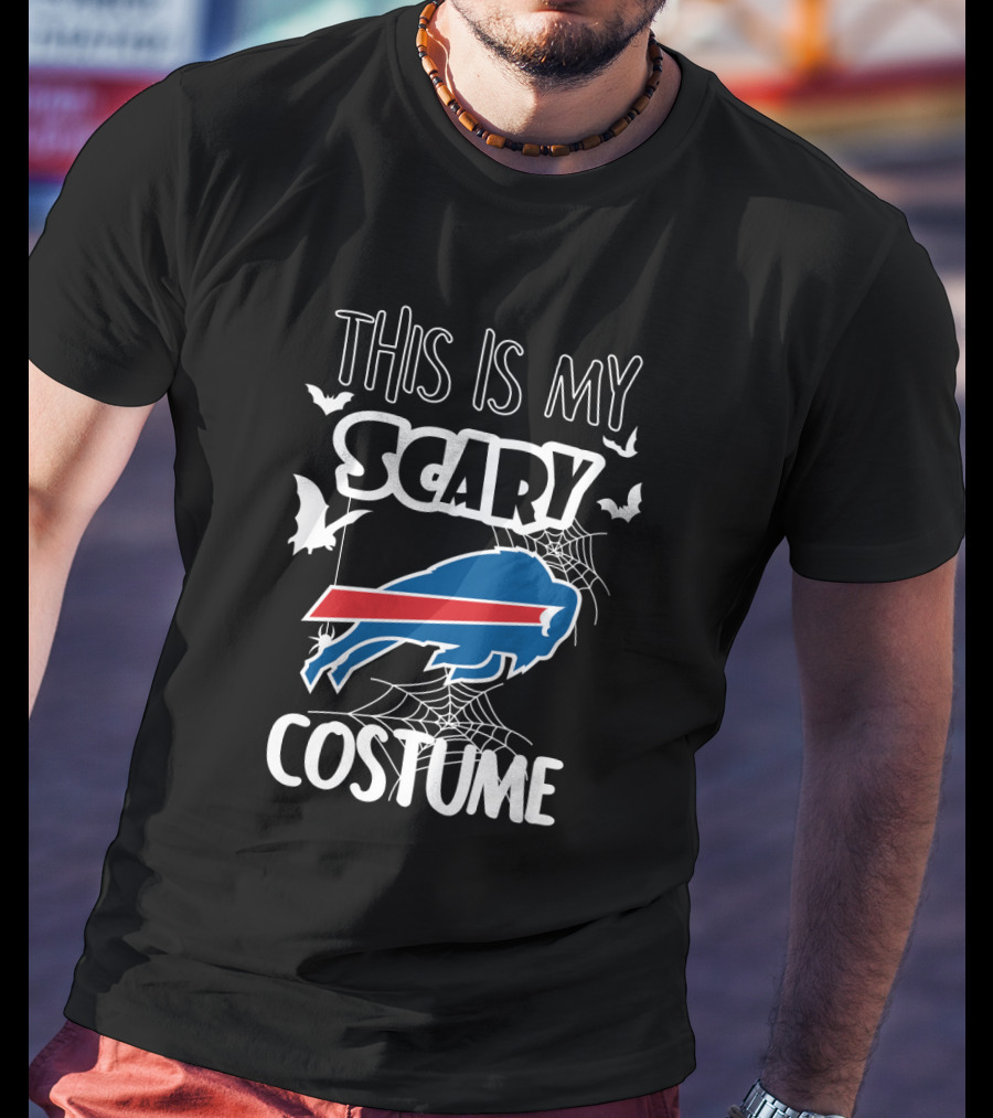 This Is My Scary Buffalo Bills Halloween Costume T-Shirt