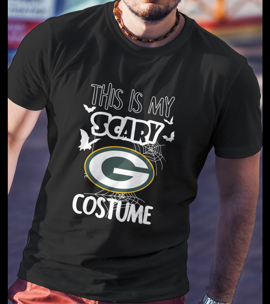 This Is My Scary Green Bay Packers Costume T-Shirt