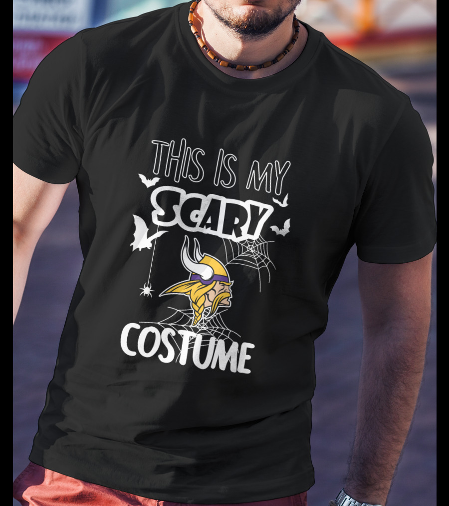 This Is My Scary Minnesota Vikings Costume T-Shirt