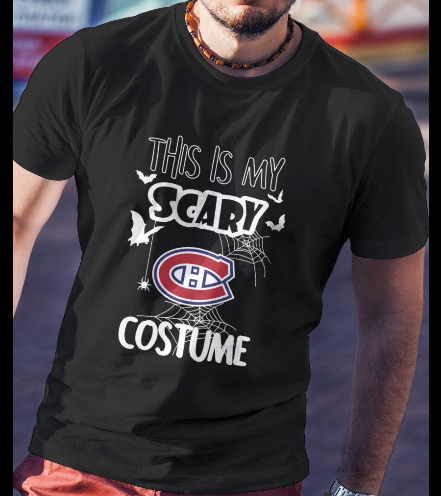 This Is My Scary Montreal Canadiens Costume T-Shirt