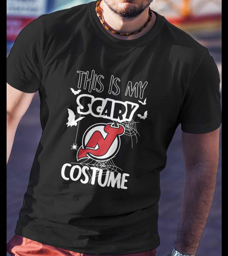 This Is My Scary New Jersey Devils Costume T-Shirt