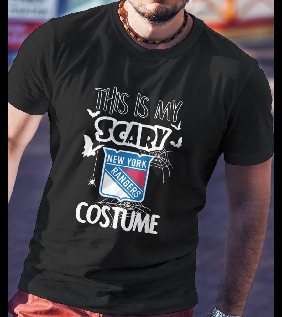 This Is My Scary New York Rangers Costume T-Shirt