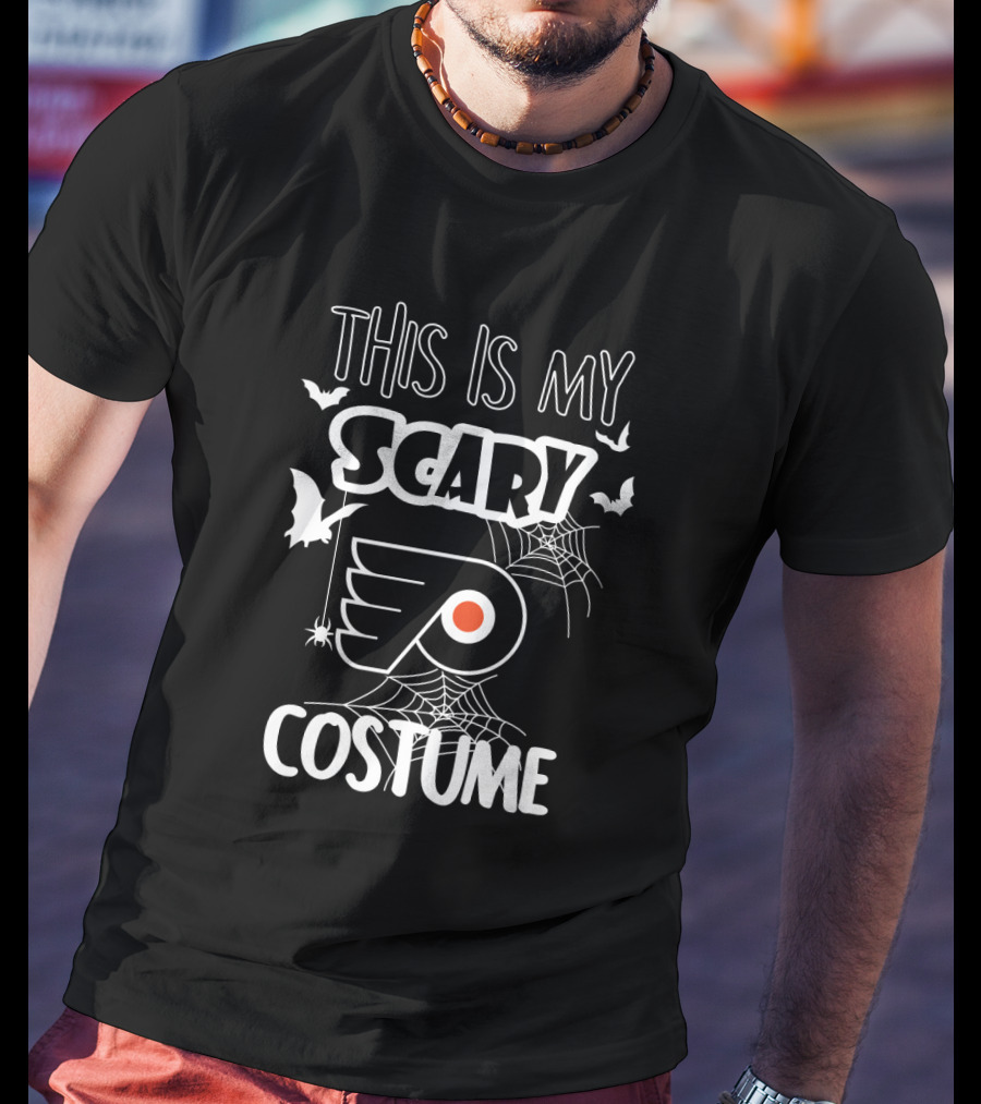 Philadelphia Flyers This Is My Scary Costume Halloween T-Shirt