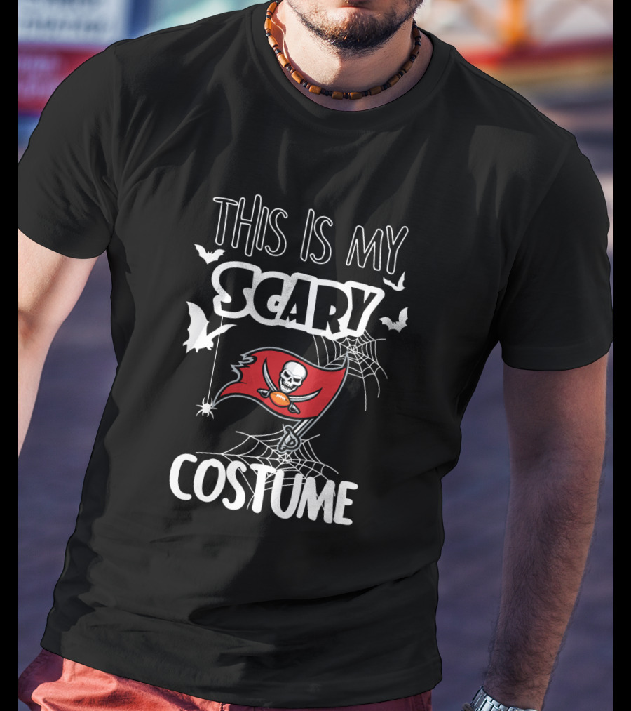 This Is My Scary Tampa Bay Buccaneers Costume T-Shirt