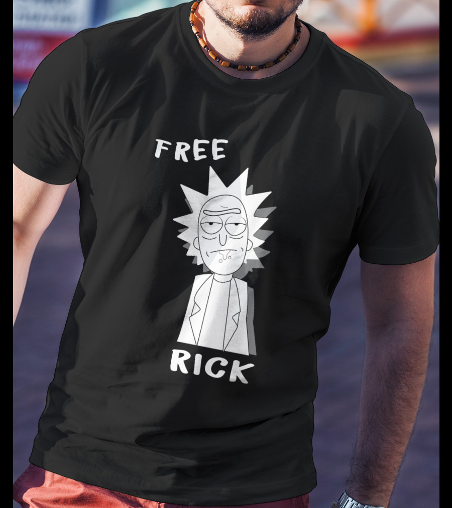Rick And Morty Fans Unite For Free Rick Movement T-Shirt