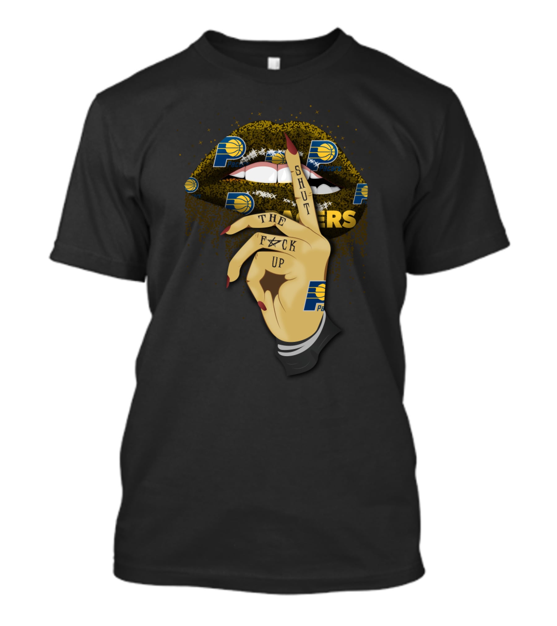 Shut Up Lip Indiana Pacers T-Shirt