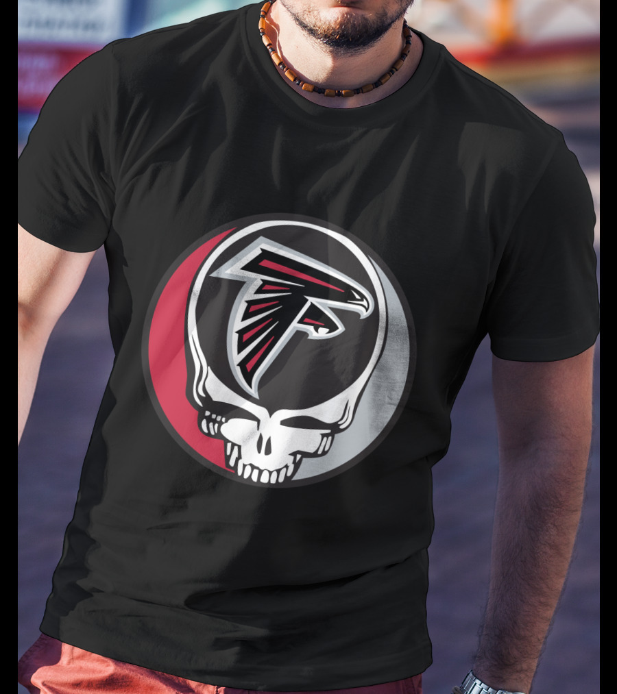 Grateful Dead Steal Your Face Atlanta Falcons Fans T-Shirt