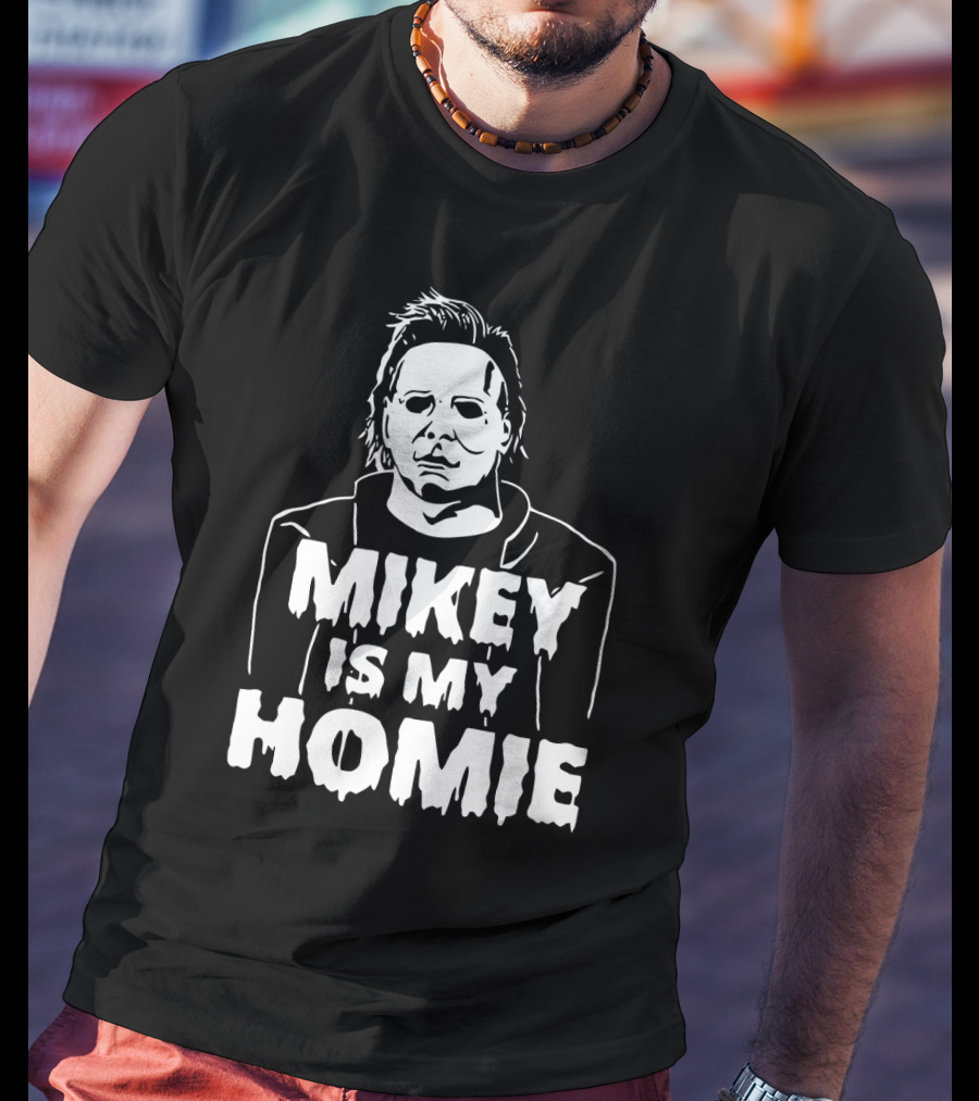 Mikey Is My Homie Halloween Horror Icon T-Shirt