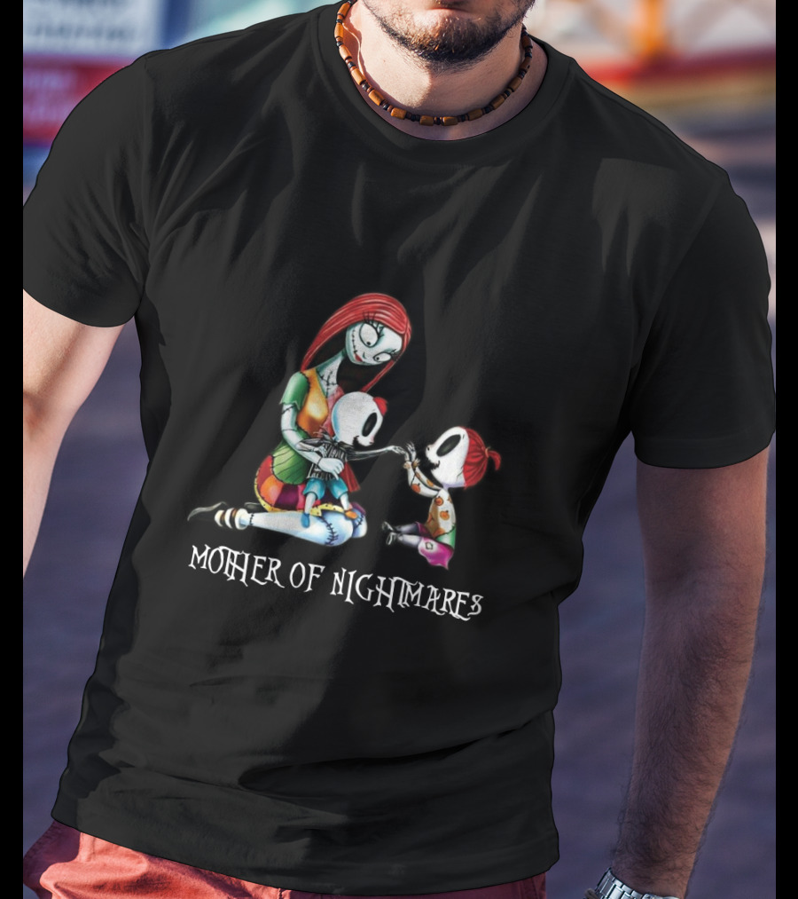 Mother Of Nightmares Skeleton Family Halloween Nightmare Aesthetic T-Shirt