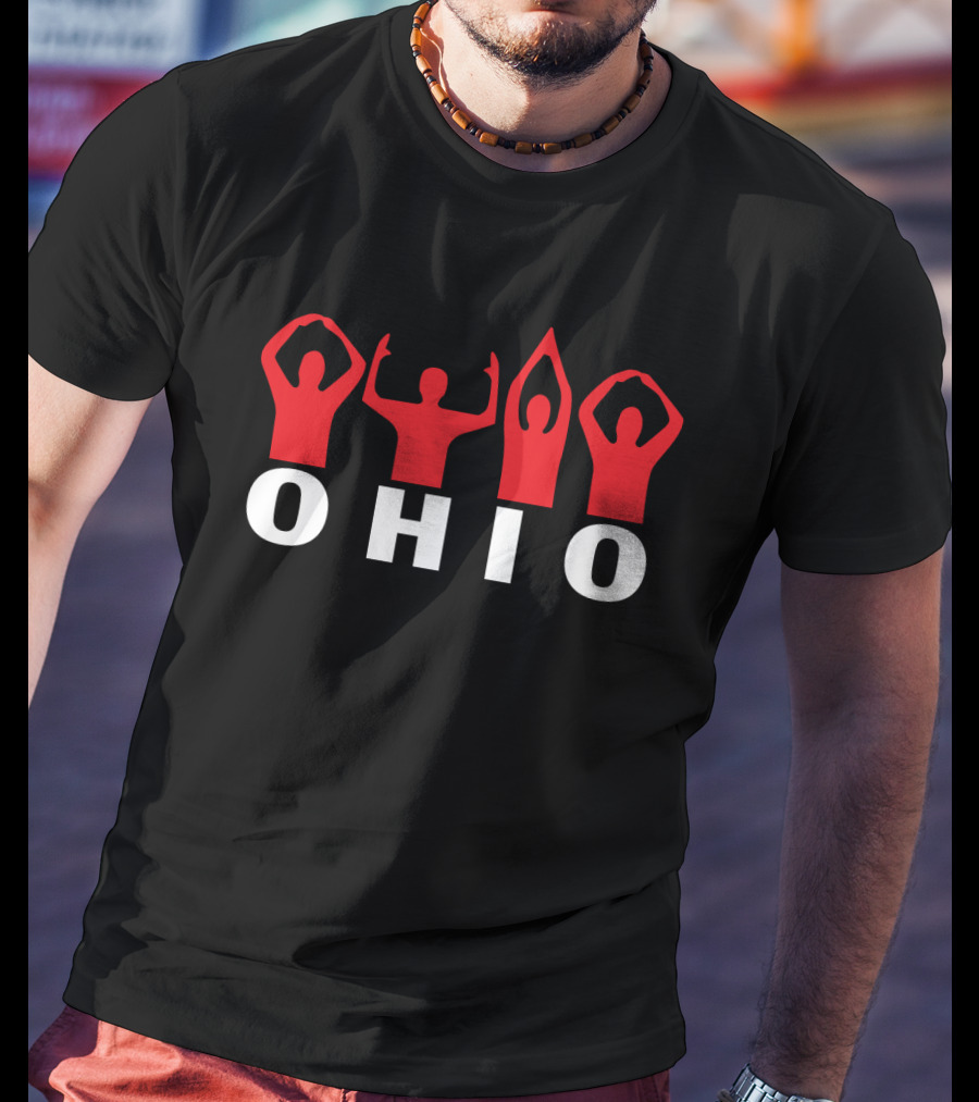 Ohio State Buckeyes O-H-I-O Home Pride Spirit T-Shirt