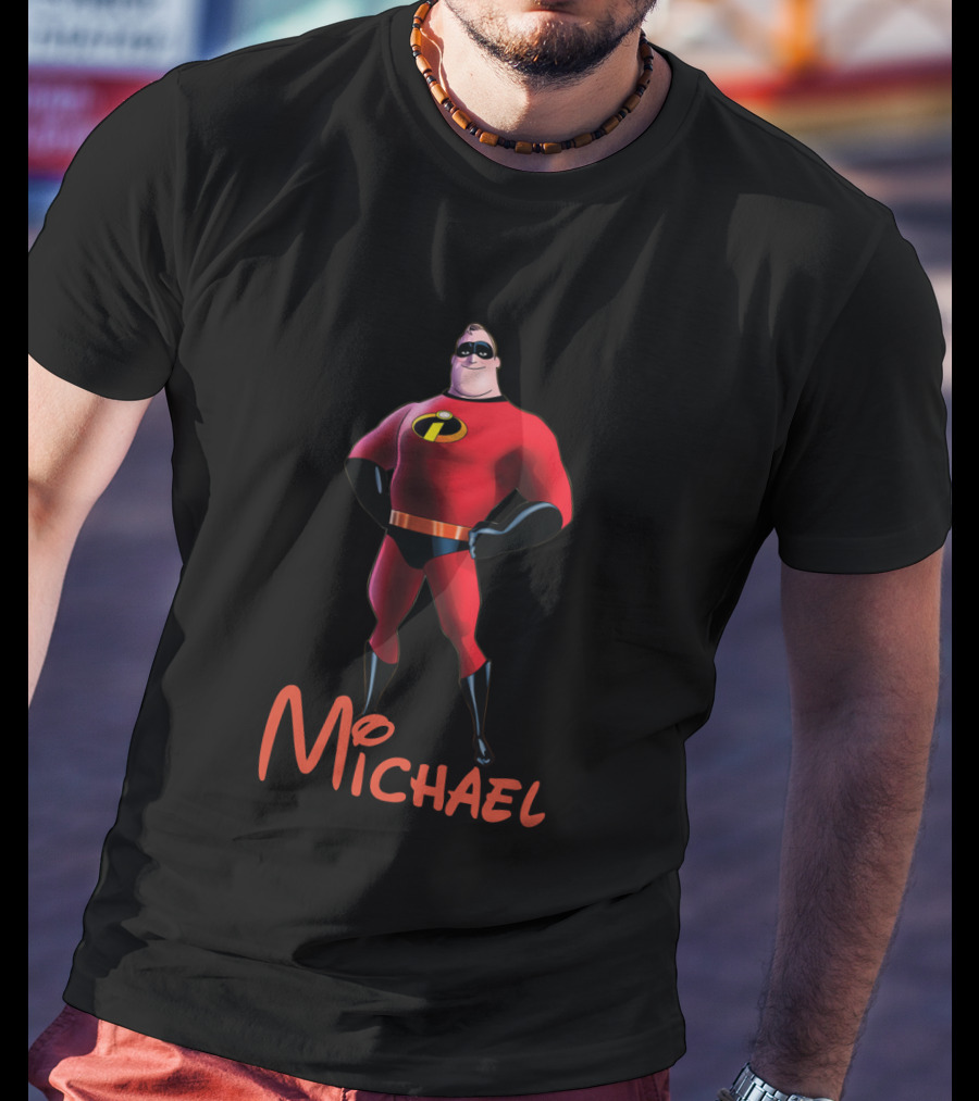 Mr. Incredible Michael The Incredibles Disney Pixar Superhero T-Shirt