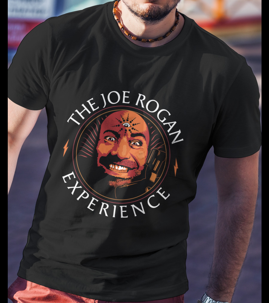 The Joe Rogan Experience Smiling Third Eye Headphones T-Shirt