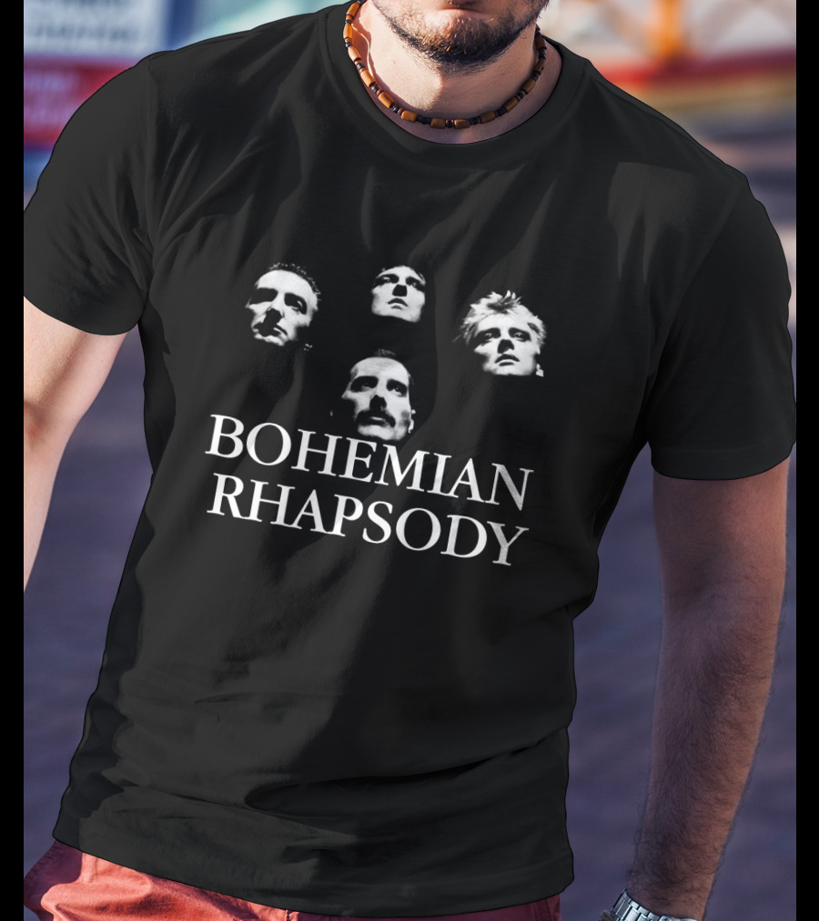 Bohemian Rhapsody Iconic Band Members T-Shirt