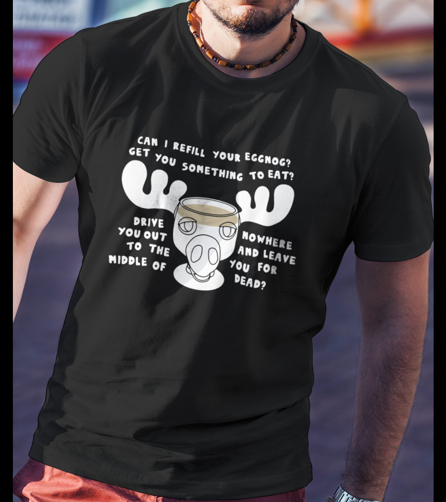 National Lampoon's Christmas Vacation Moose Eggnog T-Shirt