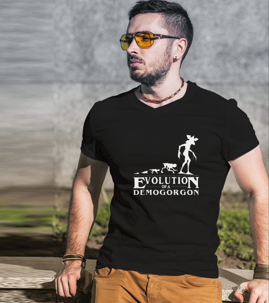 Stranger Things Demogorgon Evolution Progression T-Shirt