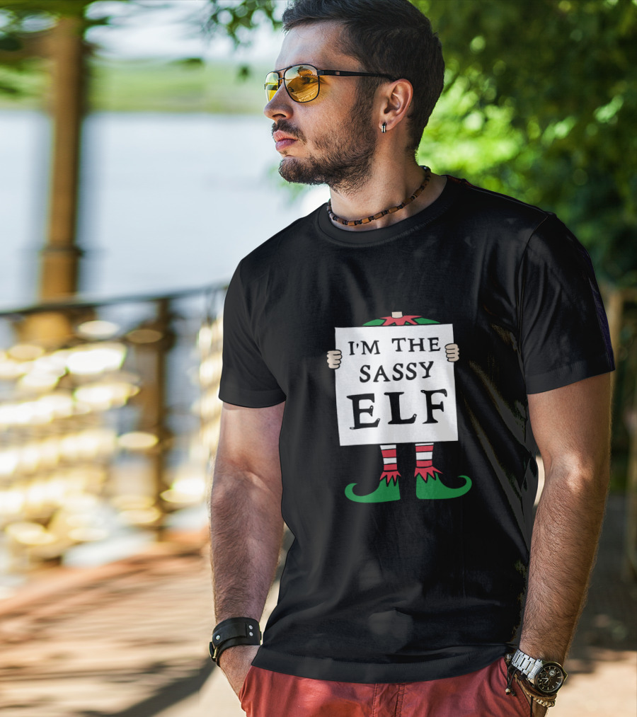 I'm The Sassy Elf Christmas T-Shirt