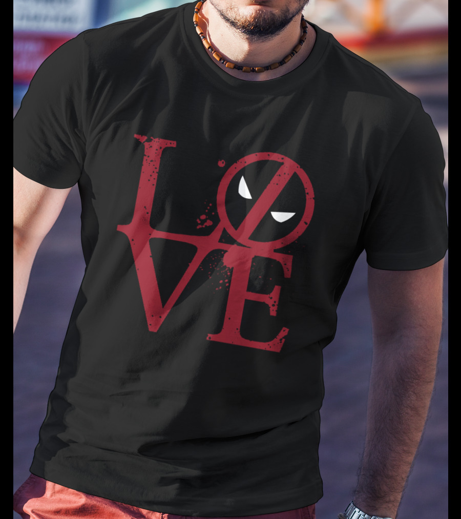 Love Deadpool Iconic Mask T-Shirt