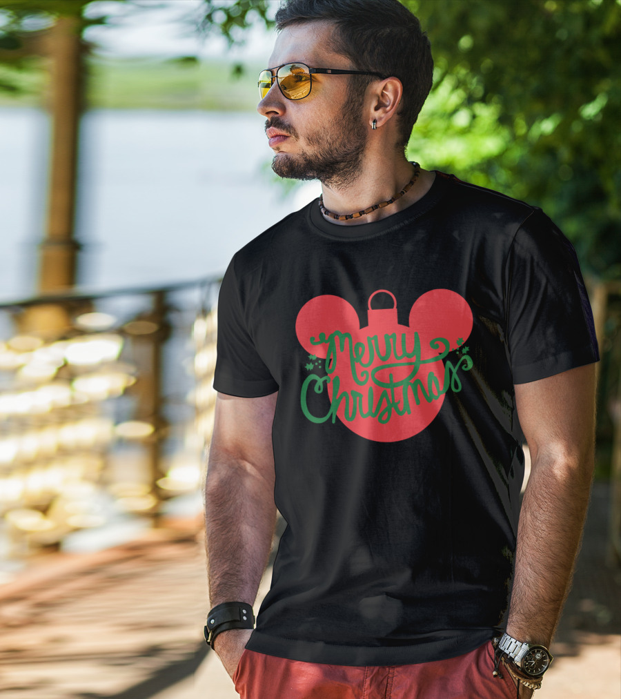Merry Christmas Mickey Mouse T-Shirt
