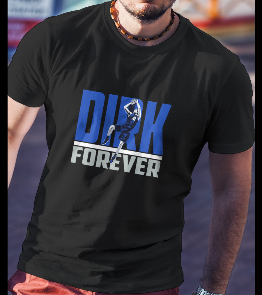 DIRK FOREVER Basketball Legend Iconic No. 41 T-Shirt