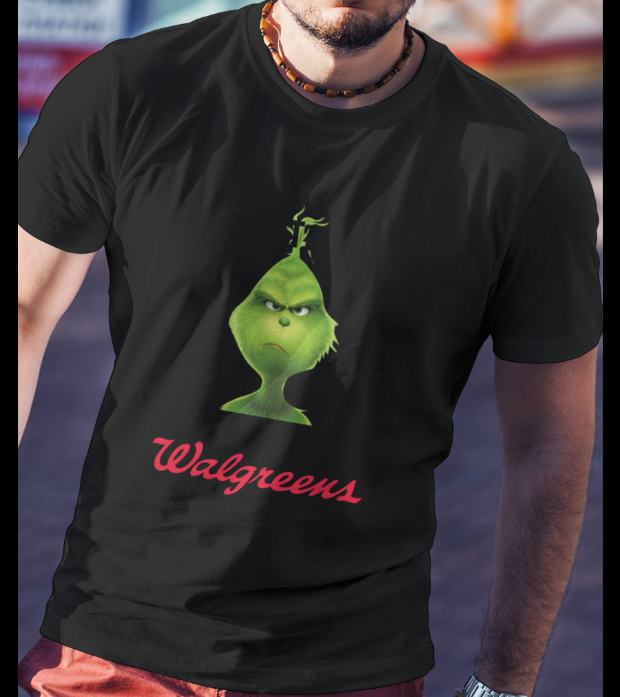 I Used To Smile And Then I Worked At Walgreens Grinch T-Shirt