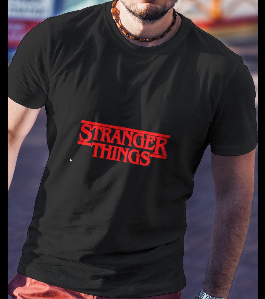Stranger Things Biking Silhouette Adventure T-Shirt