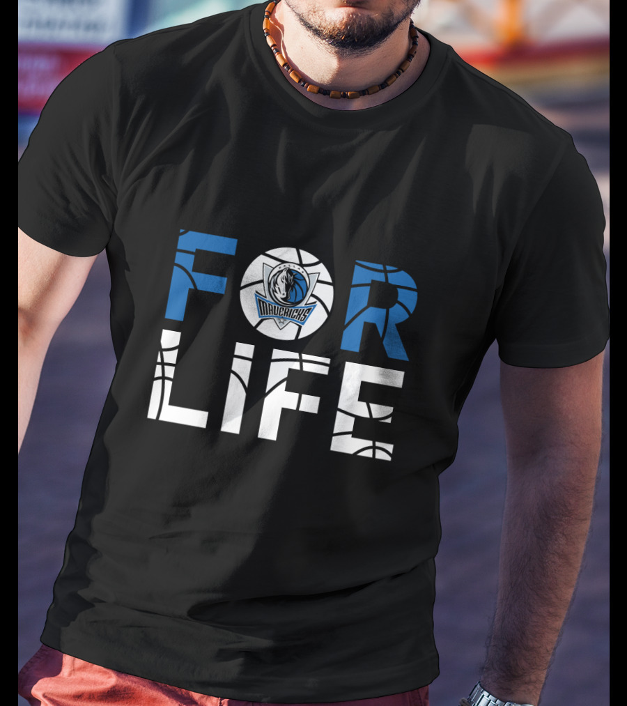 Dallas Mavericks For Life Basketball Fans T-Shirt
