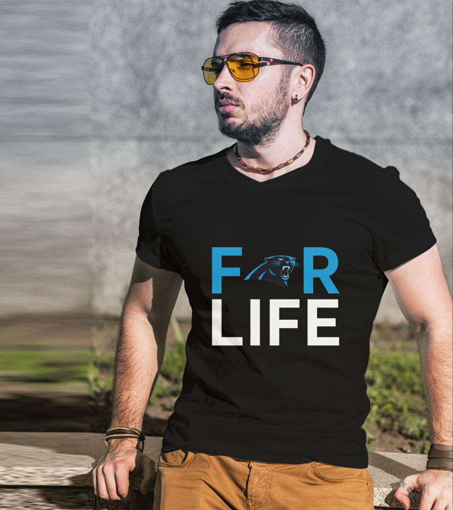 For Life Carolina Panthers Fan Loyalty T-Shirt