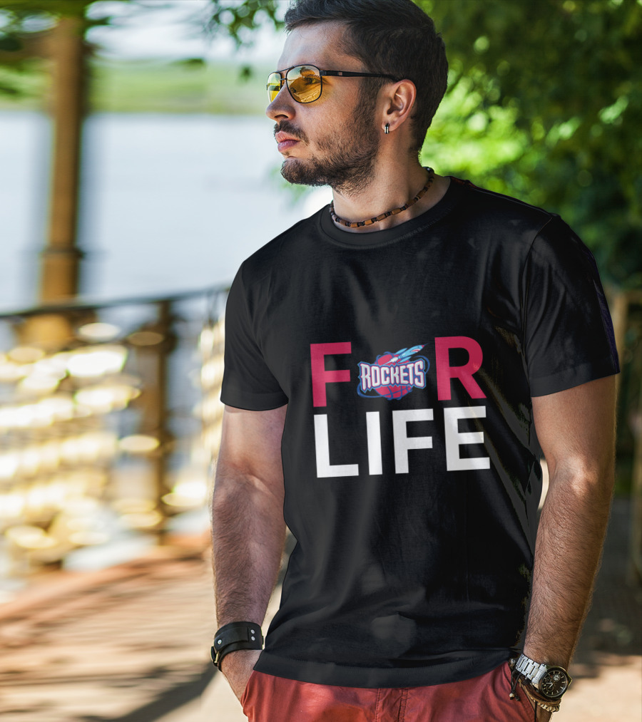Houston Rockets Fans For Life T-Shirt
