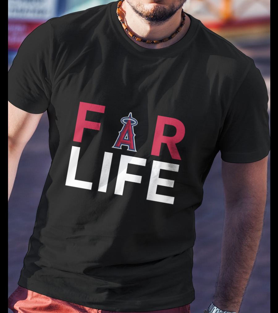 Los Angeles Angels Fan Pride For Life T-Shirt