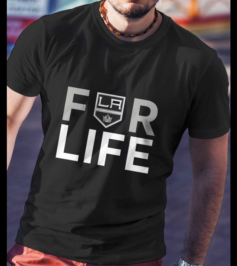 Los Angeles Kings LA Logo For Life T-Shirt