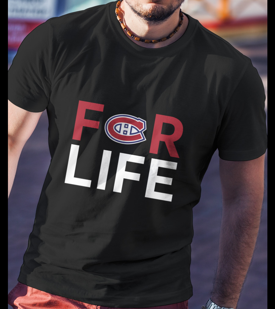 Montreal Canadiens Fans For Life With Iconic Team T-Shirt